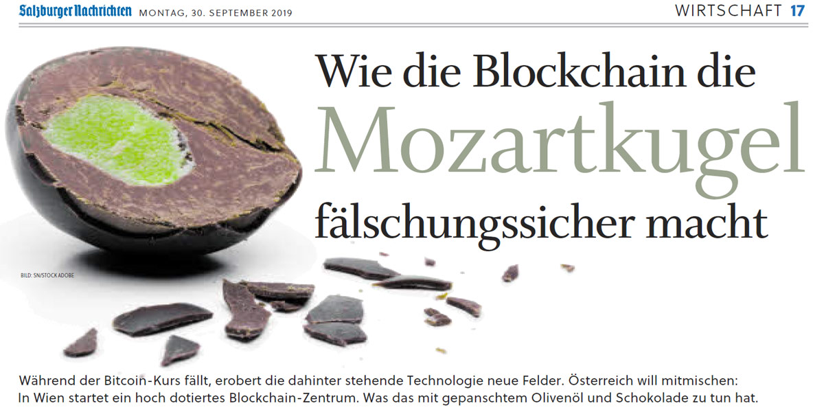 Salzburger Nachrichten Blockchain