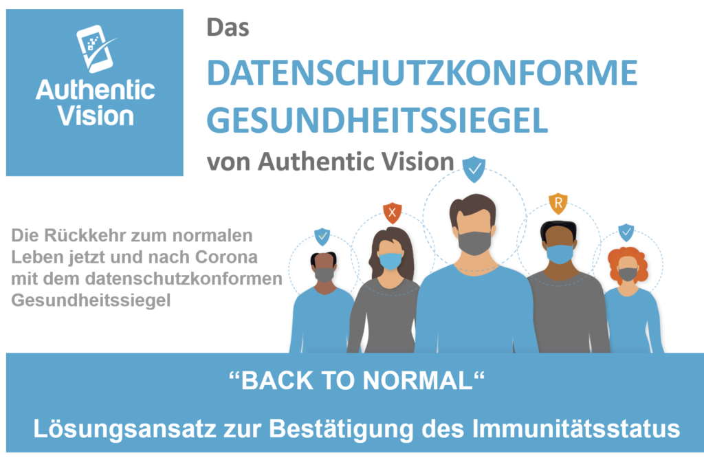 'BACK TO NORMAL': Lösungsansatz zur Bestätigung des Immunitätsstatus