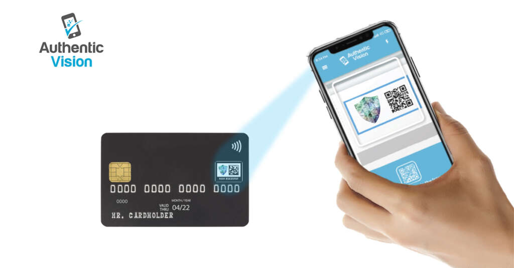 Holographic Fingerprint™-Label von Authentic Vision stärkt die Sicherheit bei Mobile-Banking-Anwendungen